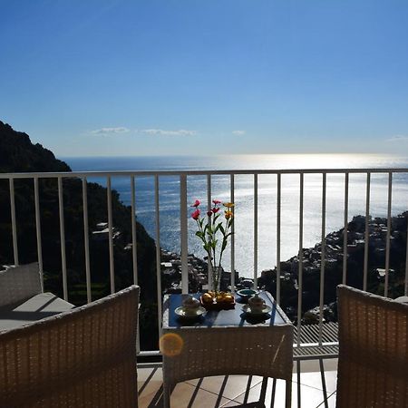 Casa Rossia Breathtaking Sea View Apartment In Positano Exterior foto